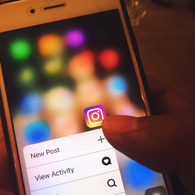 Imagem de inserção de imagem no Instagram